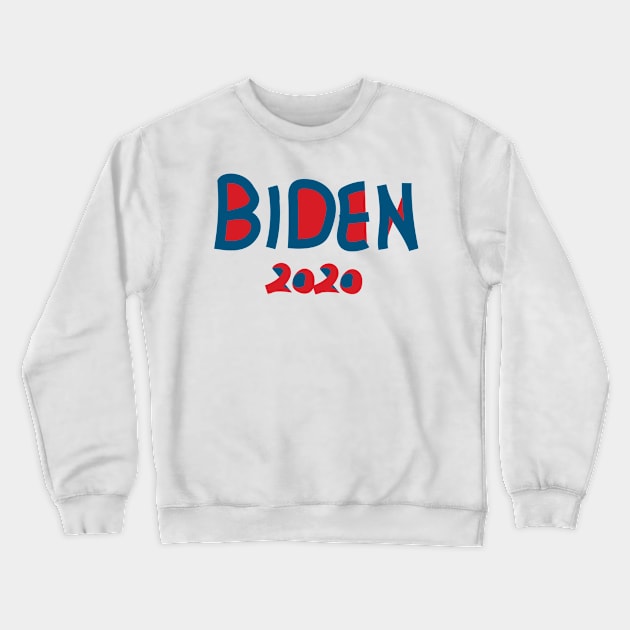 vote for biden 2020 Crewneck Sweatshirt by Salma Ismail